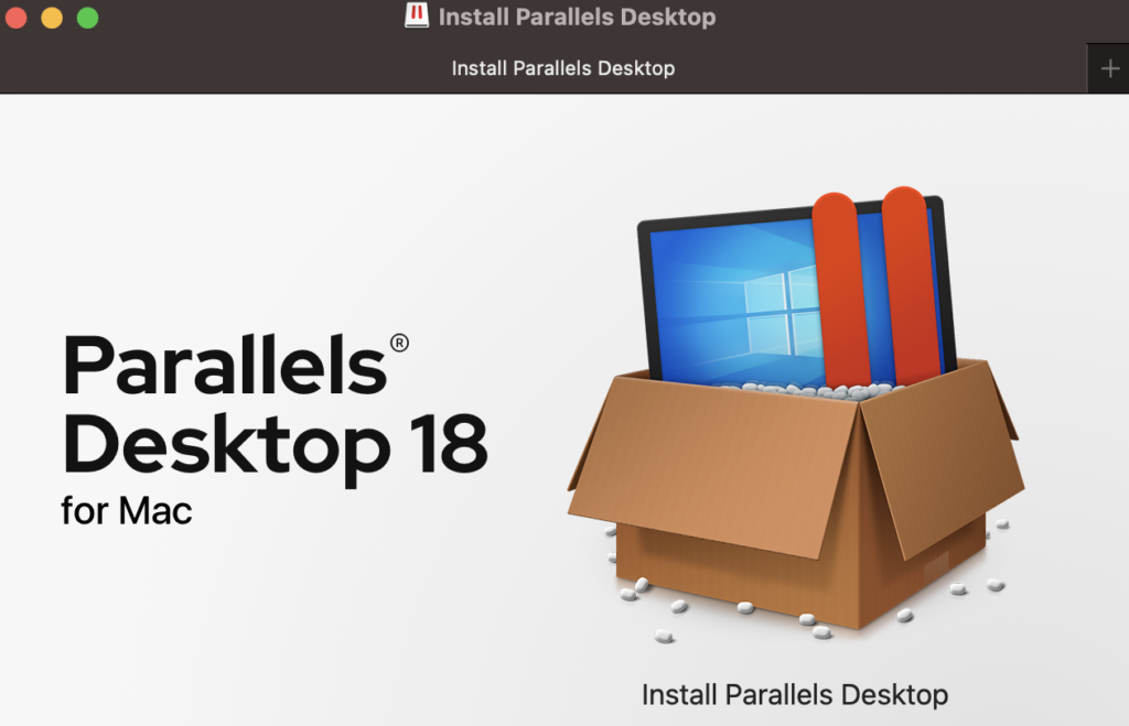 Parallels screenshot 2